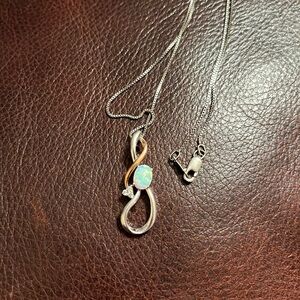 Opal necklace